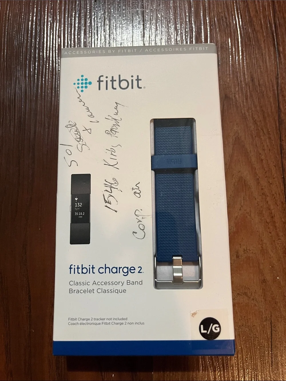 Fitbit Classic Accessory Band in Navy Blue – Fitbit Charge 2 Compatible